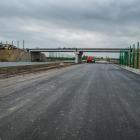 Budowana S1 na odc. Bieruń - Oświęcim wraz z obwodnicą Bierunia. Wiadukt WD-14 na węźle...