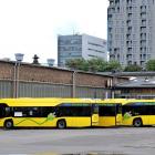 Baza PKM Katowice przy ul. Mickiewicza.