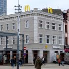 McDonald's na Rynku dzień przed otwarciem.