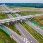 Węzeł Oświęcim, widok w kierunku Bielska-Białej. fot. GDDKiA Katowice.
Węzeł Oświęcim,...