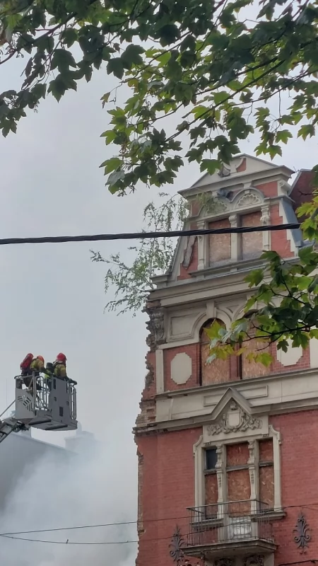 Pożar w kamienicy w centrum Katowic. 12 lat temu doszło w niej do wybuchu gazu