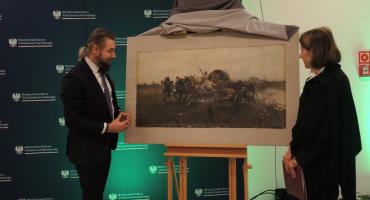 Do Muzeum Śląskiego wrócił zrabowany w czasie wojny cenny obraz