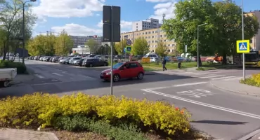 Ulica Sikorskiego na os. Paderewskiego zostanie zwężona. Powstanie droga rowerowa i wyniesione skrzyżowanie