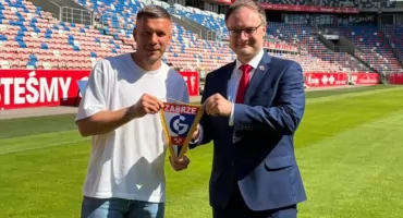 Lukas Podolski został właścicielem Górnika Zabrze. Kupił od miasta większościowy pakiet akcji