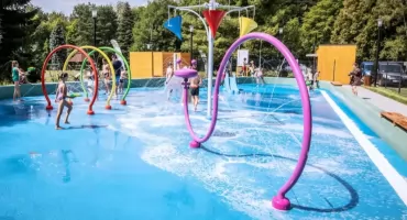 MOSiR otwiera w sobotę wodne place zabaw. Tylko pogoda nie dopisała