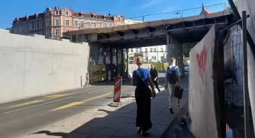 Dzień dobry Katowice. Wiadukt w centrum Katowic został wyburzony