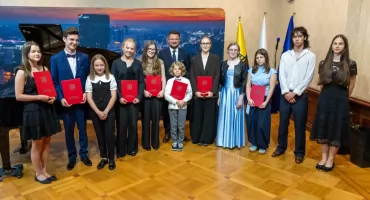 Uczniowie katowickich szkół artystycznych otrzymali nagrody prezydenta Katowic