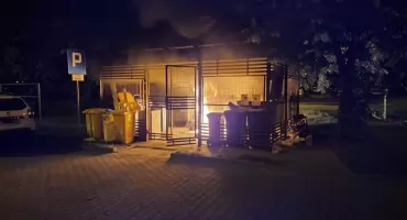 Podpalał wiaty śmietnikowe w Bogucicach. Tłumaczył się alkoholem i „głupotą”