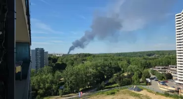Dzień dobry Katowice. Po pożarze w Chorzowie pogorszyła się jakość powietrza