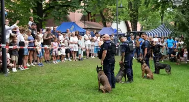 Policjanci organizują festyn dla dzieci. Bezpłatne atrakcje w Giszowcu