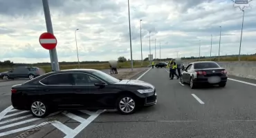 Strzały na autostradzie A1. Policjanci użyli broni