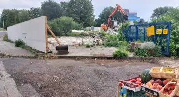 Warzywniak na os. Gwiazdy został wyburzony. Mieszkańcy robili tu zakupy od 30 lat