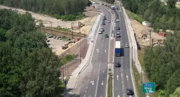Dzień dobry Katowice. Od dzisiaj kierowcy przejadą DK79 bez zwężenia