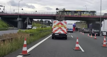 Tragiczna śmierć na A4 w Rudzie Śląskiej. Nie żyje 44-letni mężczyzna