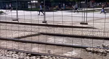 Deszcz pokrzyżował plany Tramwajów Śląskich. Remont przy Rynku wciąż nie skończony
