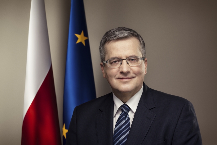 Prezydent Bronisław Komorowski. Fot. www.prezydent.pl