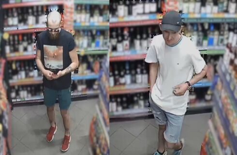 Wynieśli alkohol ze sklepu w Giszowcu. Policja publikuje zdjęcia podejrzewanych
