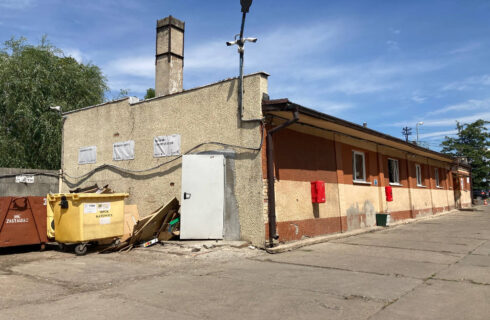 Punkt zbiórki odpadów w centrum Katowic został czasowo zamknięty. Rozpoczyna się przebudowa