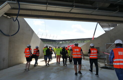 Dzień dobry Katowice. Budowa stadionu miejskiego zakończona