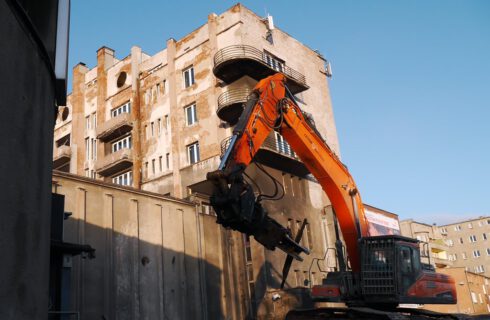 Dzień dobry Katowice. W centrum miasta został wyburzony ponad stuletni budynek
