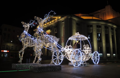 Tak się świecą Katowice