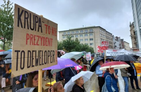 W tym tygodniu powtórka z protestu przeciwko rządom deweloperów w Katowicach