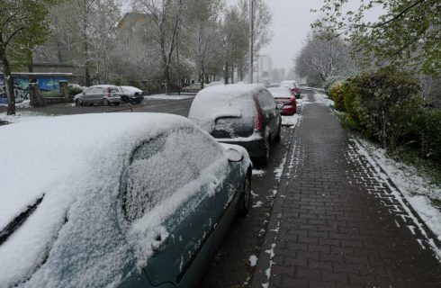 Dzień dobry Katowice. Będzie zimno i śnieżnie