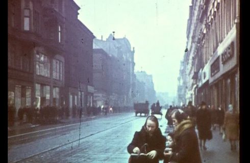 Odnaleziono film, na którym widać jak Katowice wyglądały w czasie wojny