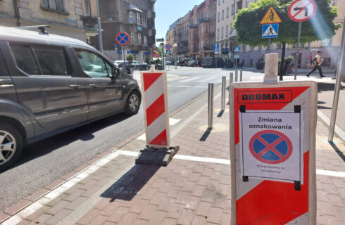 Rozpoczęła się likwidacja miejsc parkingowych w centrum Katowic