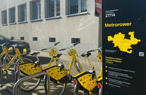 Pierwsze żółte rowery już w Katowicach. Z Metroroweru jeszcze nie można korzystać