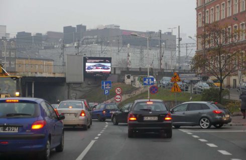 Nocne utrudnienia na Mikołowskiej