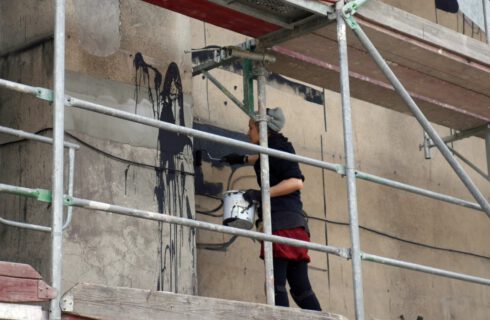 Nowy mural powstaje w Zawodziu