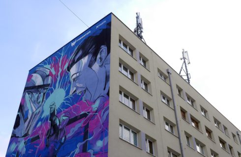 Nowy mural powstał w centrum Katowic