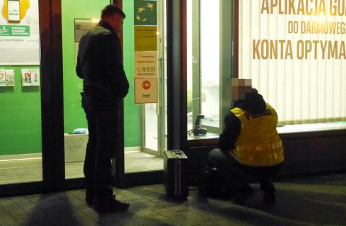 Napad na bank w centrum Katowic. Sprawca uciekł