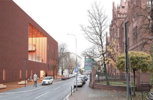 Koncepcja nowego budynku Akademii Muzycznej już jest, ale teraz uczelnia musi poszukać pieniędzy