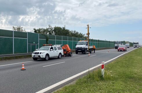 Powstanie projekt naprawy pofałdowanego odcinka autostrady A1. GDDKiA wybrała wykonawcę