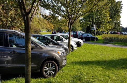 Park Śląski w końcu uporządkuje ruch samochodów. Powstanie też system parkingowy