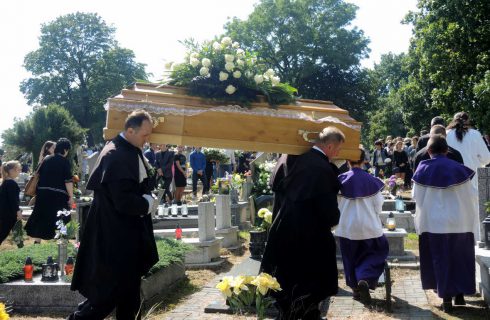 Pogrzeb tragicznie zmarłego Dominika Koszowskiego