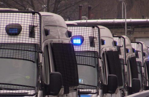 Policja zmobilizowała wielkie siły przed meczem GKS Katowice-Ruch Chorzów