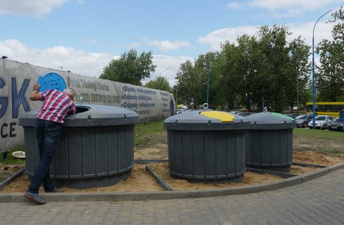 Podziemne pojemniki na odpady – nowość w Katowicach