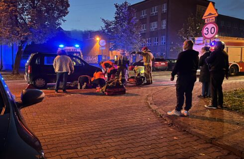 Nastolatka została potrącona na przejściu dla pieszych w centrum Katowic