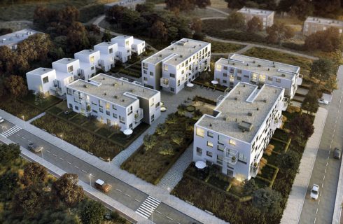 Wiadomo już jak będzie wyglądać kolejne osiedle z programu “Mieszkanie Plus” w Katowicach [WIZUALIZACJE]