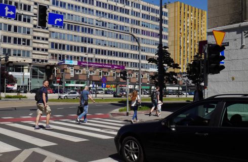Awaria na skrzyżowaniu w centrum Katowic. Kierowcy muszą uważać