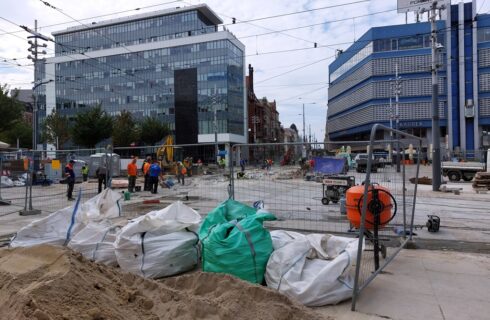 Dzień dobry Katowice. Prace torowe na Rynku znowu się przedłużą