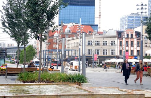 W Katowicach powstaną nowe zielone przystanki i ławka z pnączami