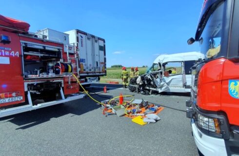 Śmiertelny wypadek na autostradzie A4. Tworzą się ogromne korki