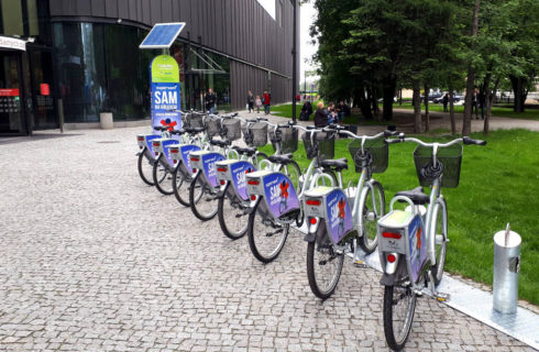 Nowa stacja wypożyczania rowerów w centrum miasta