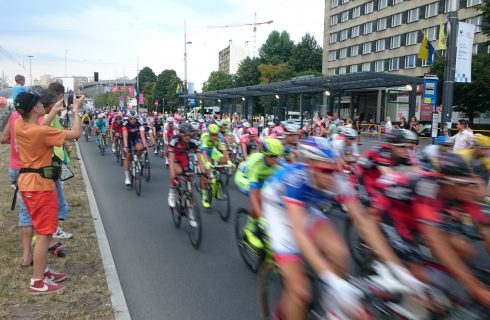Utrudnienia dla kierowców podczas Tour de Pologne w Katowicach
