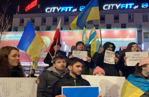 Dziś na rynku w Katowicach kolejny protest przeciw inwazji Rosji na Ukrainę