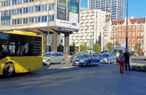 Śmiertelne potrącenie w centrum Katowic. Nie żyje 63-letni mężczyzna